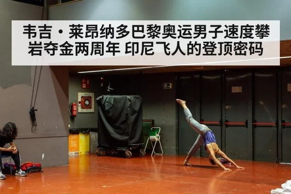 韦吉·莱昂纳多巴黎奥运男子速度攀岩夺金两周年 印尼飞人的登顶密码